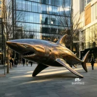 Shark Art Sculpture