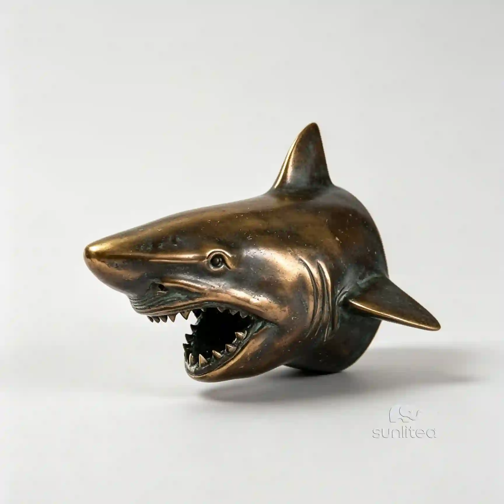 Shark Head Sculpture