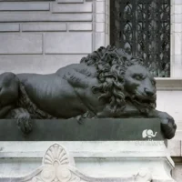 Sleeping Lion Statue