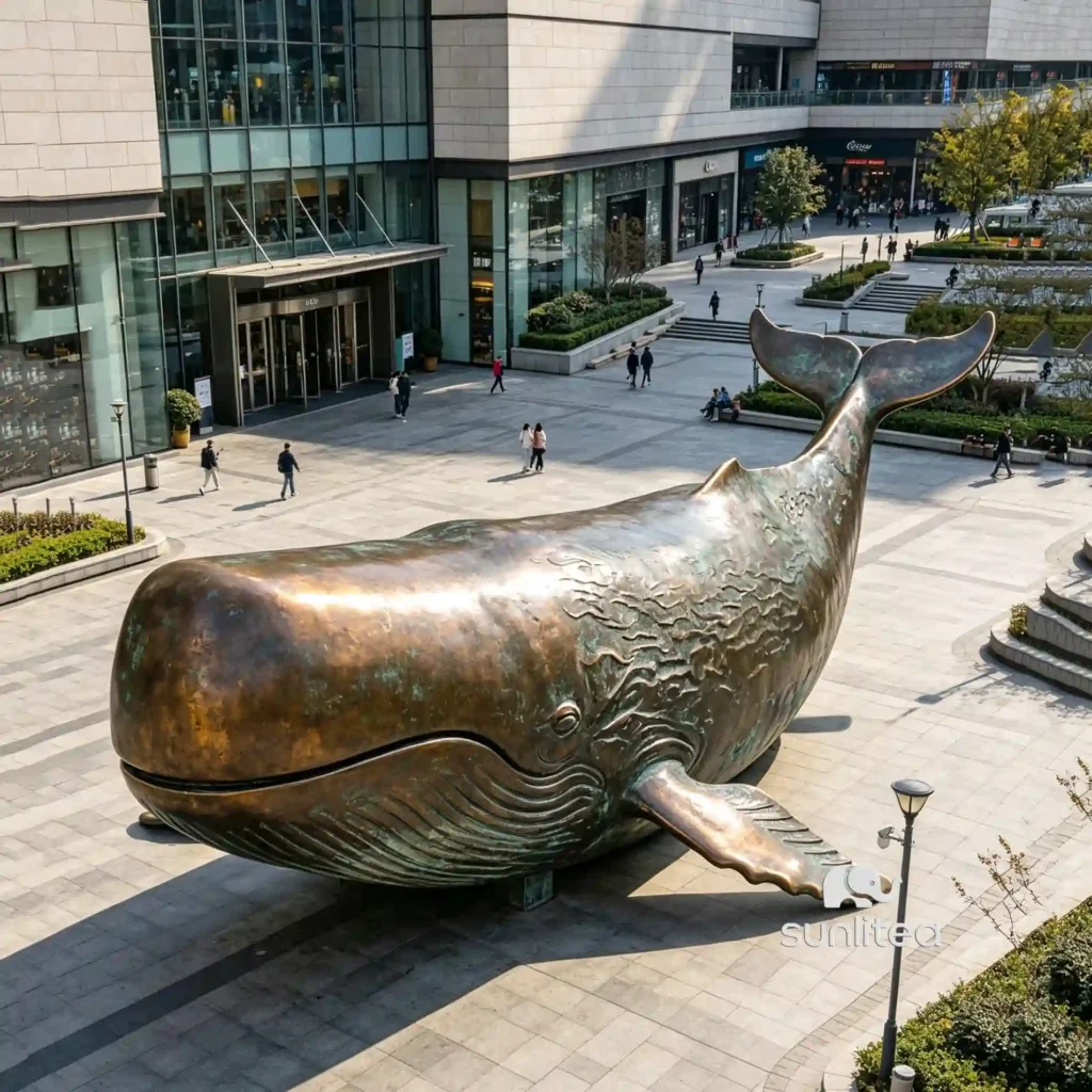 Sperm Whale Sculpture