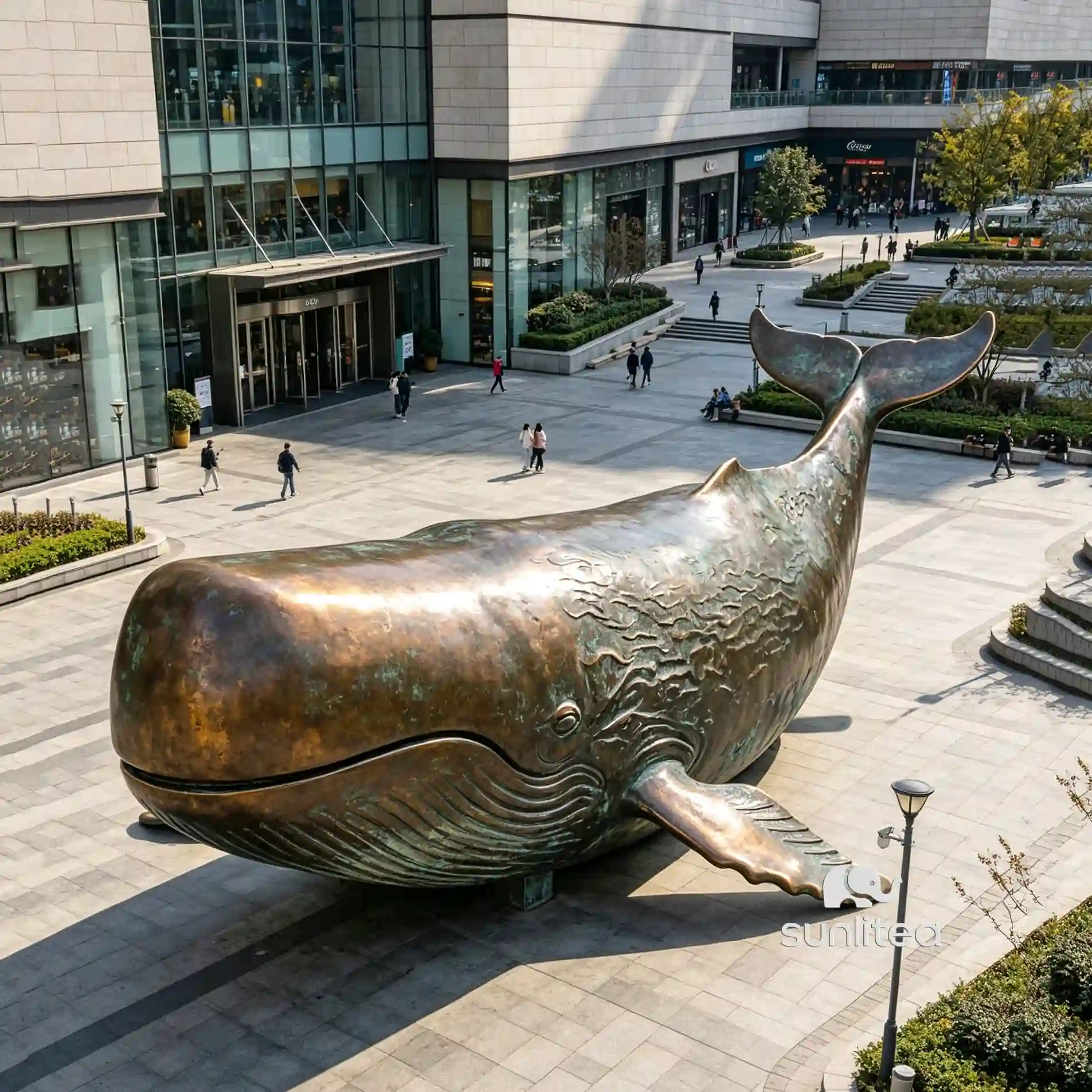Sperm Whale Sculpture