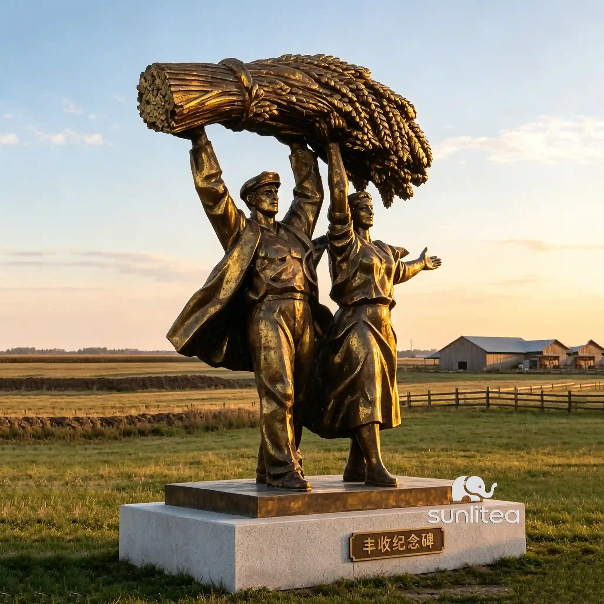 Statue of Farmer