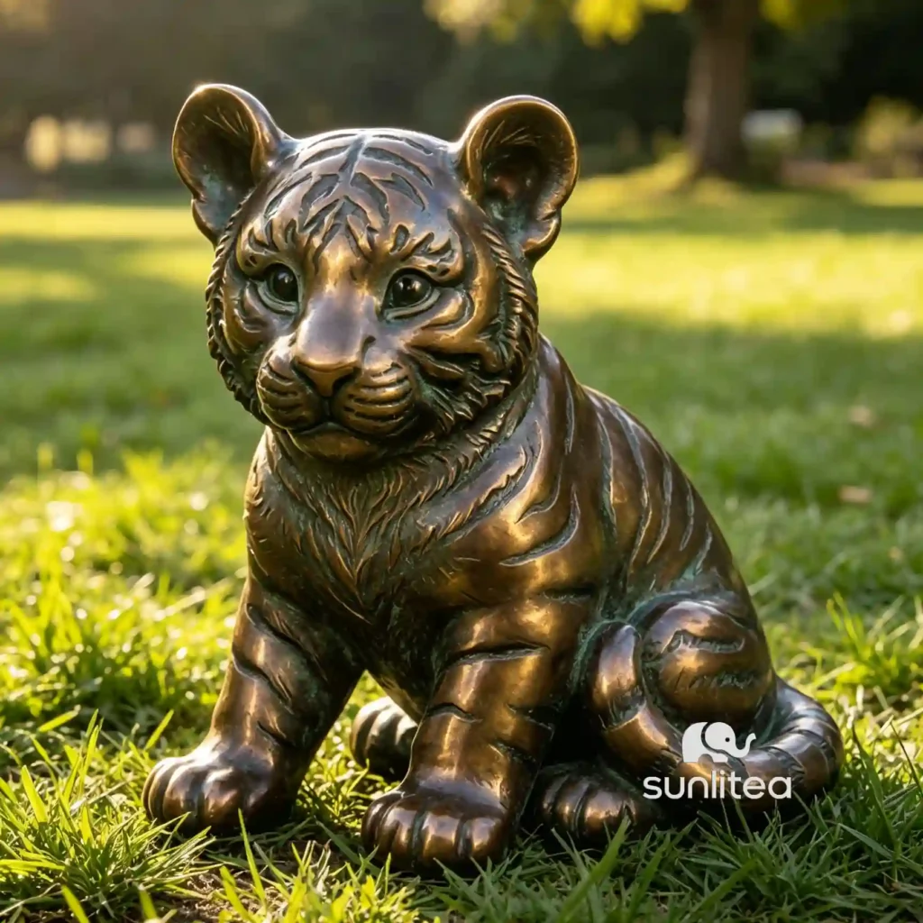 Tiger Cub Statue