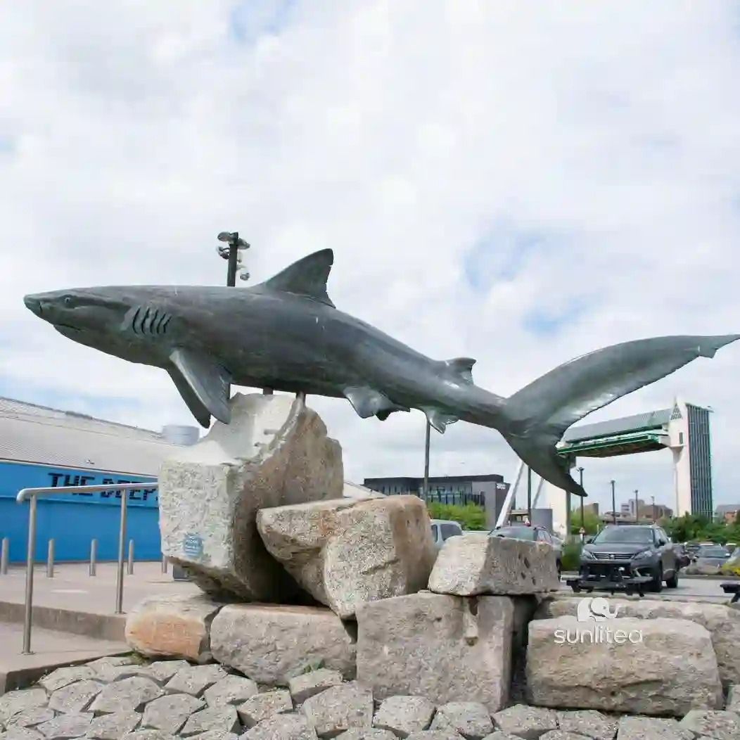 White Shark Statue
