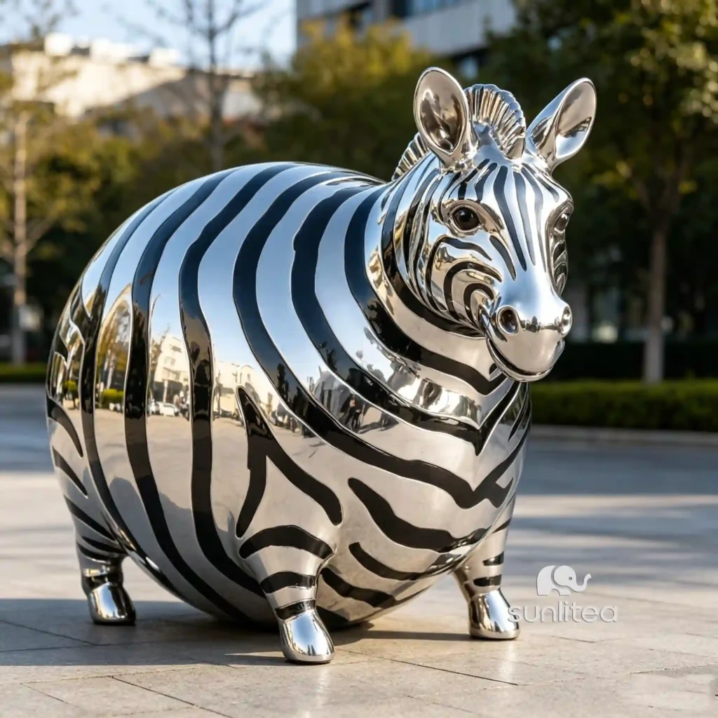 murphy zebra sculpture