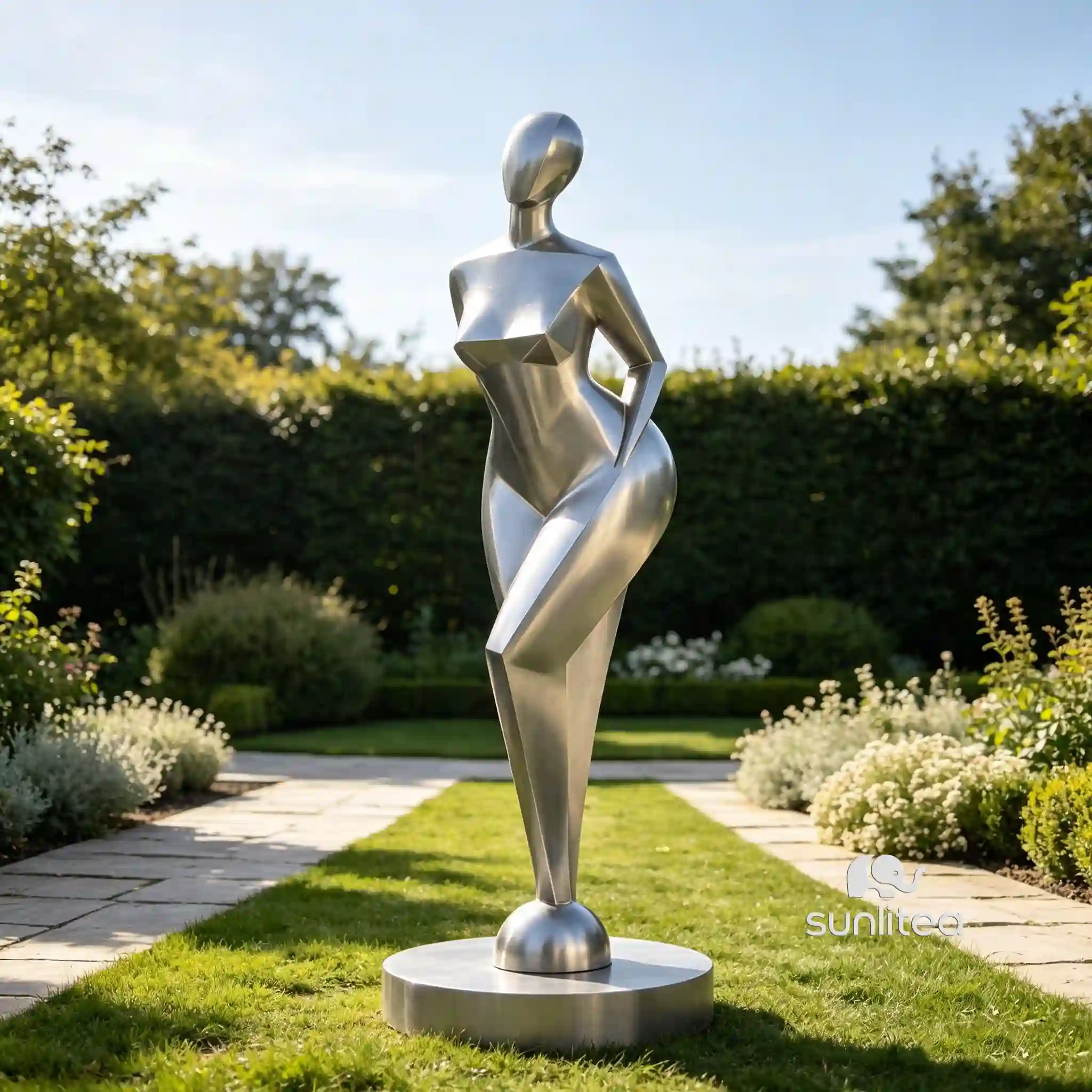 Abstract Woman Sculpture