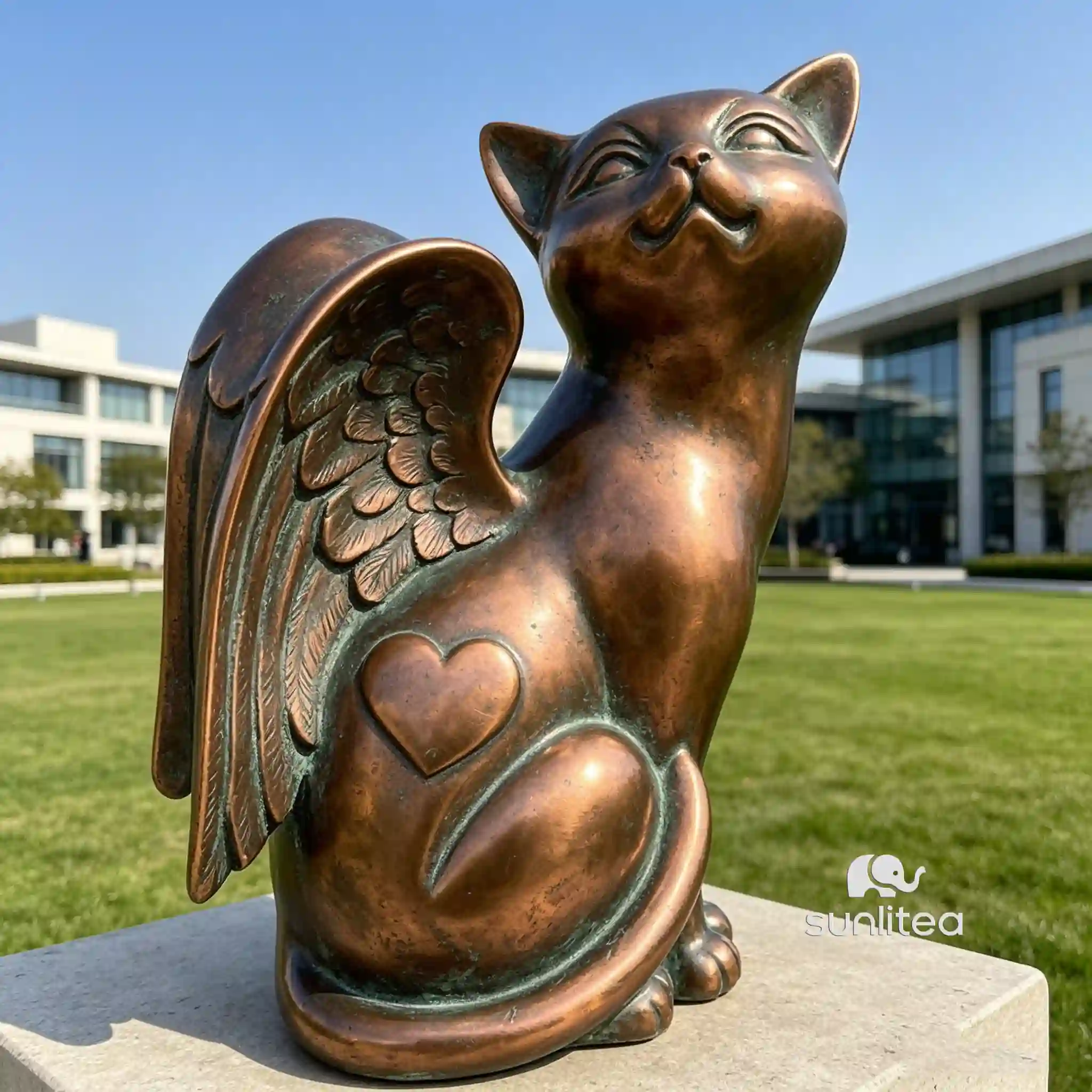 Cat Memorial Statue