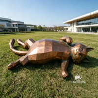 Cat Sleeping Statue