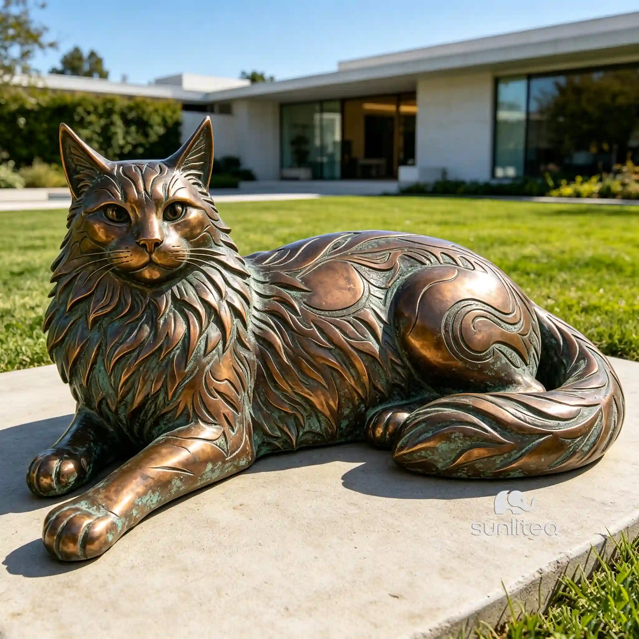 Cat Statues For Outside