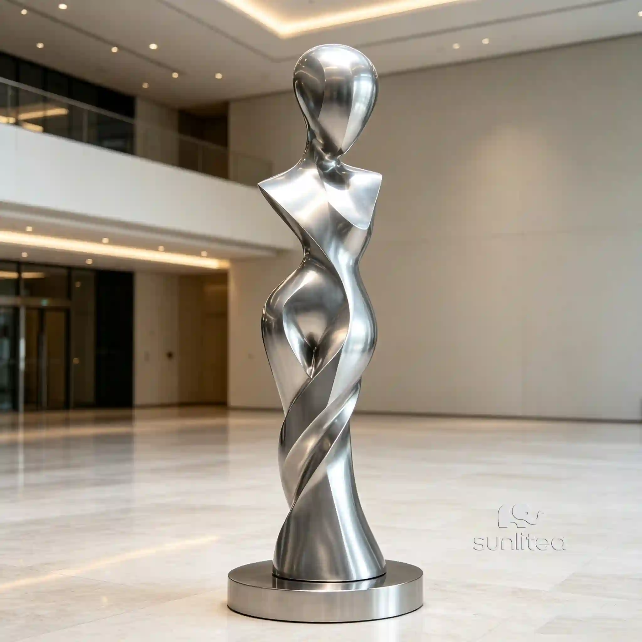 Contemporary Abstract Figure Sculpture