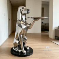 Dog Butler Sculpture