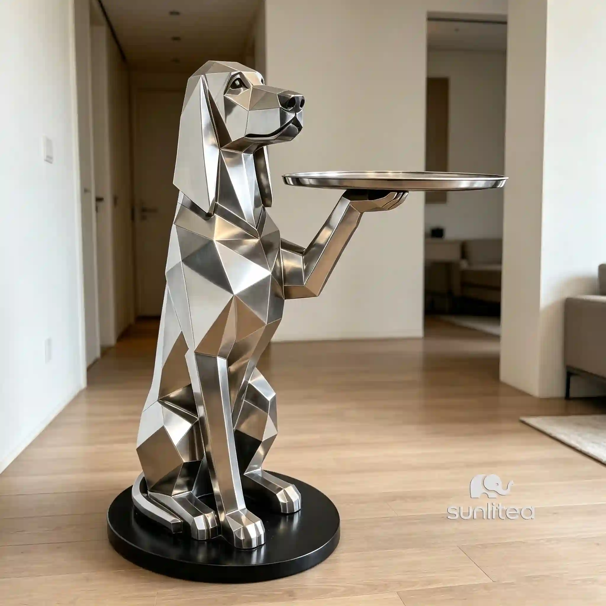 Dog Butler Sculpture