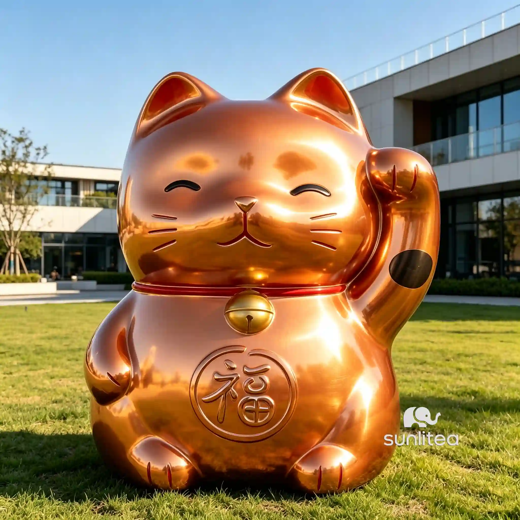 Fortune Cat Statue