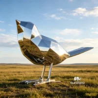 Garden Abstract Bird Sculpture