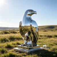 Garden Decorative Abstract Eagle Sculpture