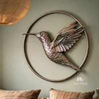 Hummingbird Wall Sculpture