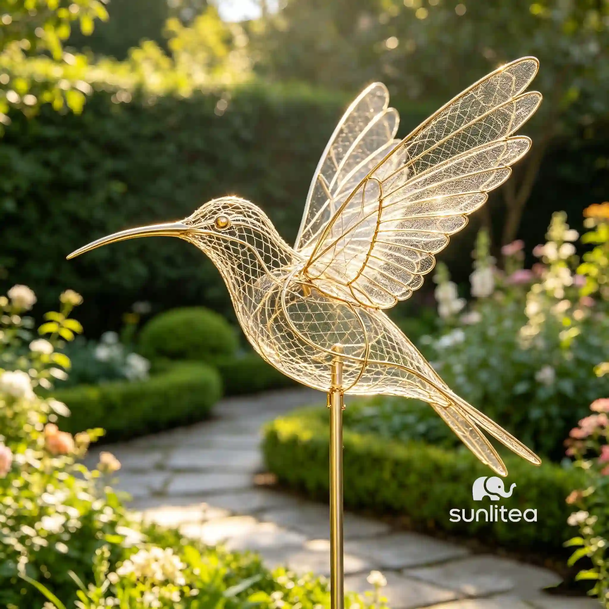 Hummingbird Wire Sculpture