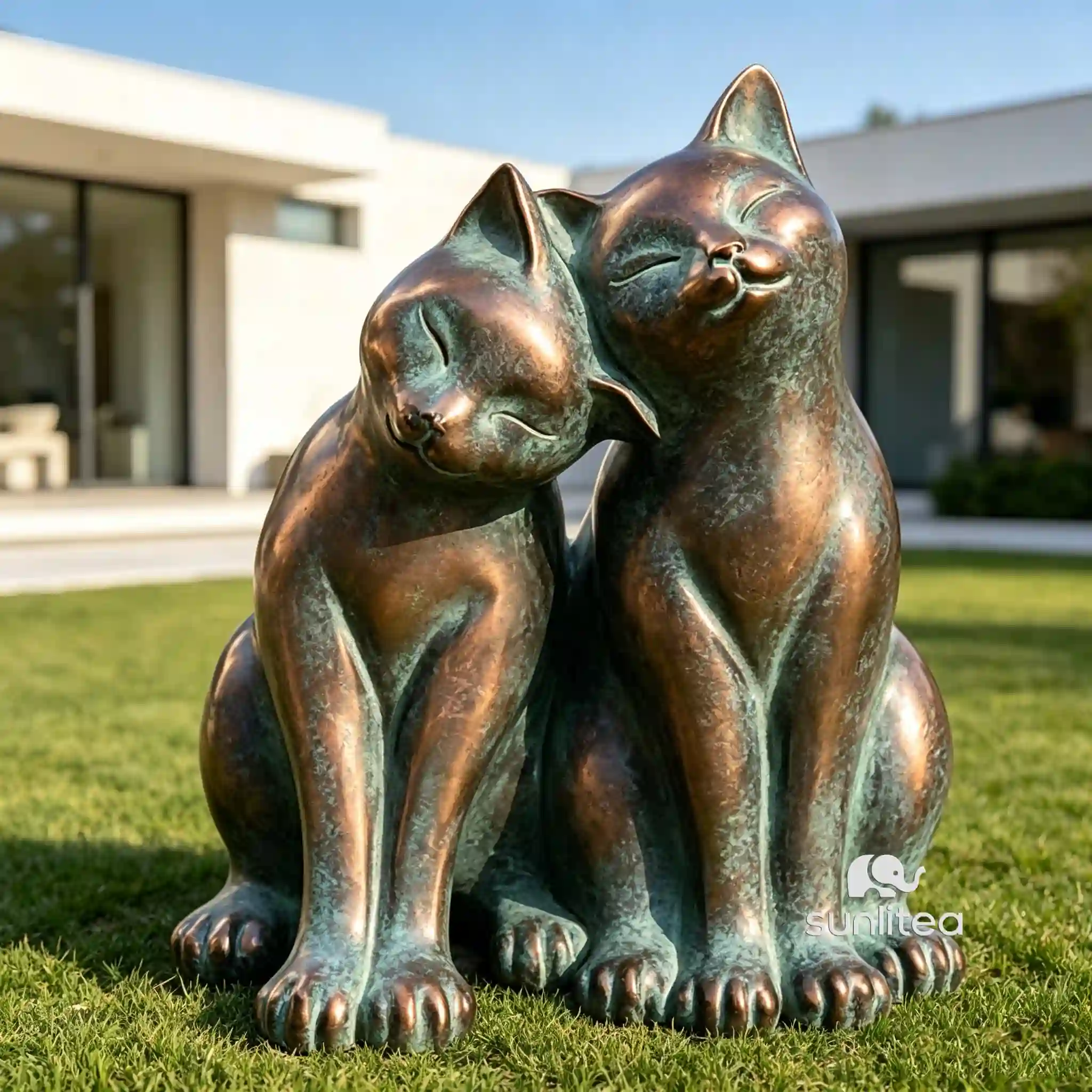 Kitten Statue
