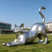 Large Outdoor Cat Statues