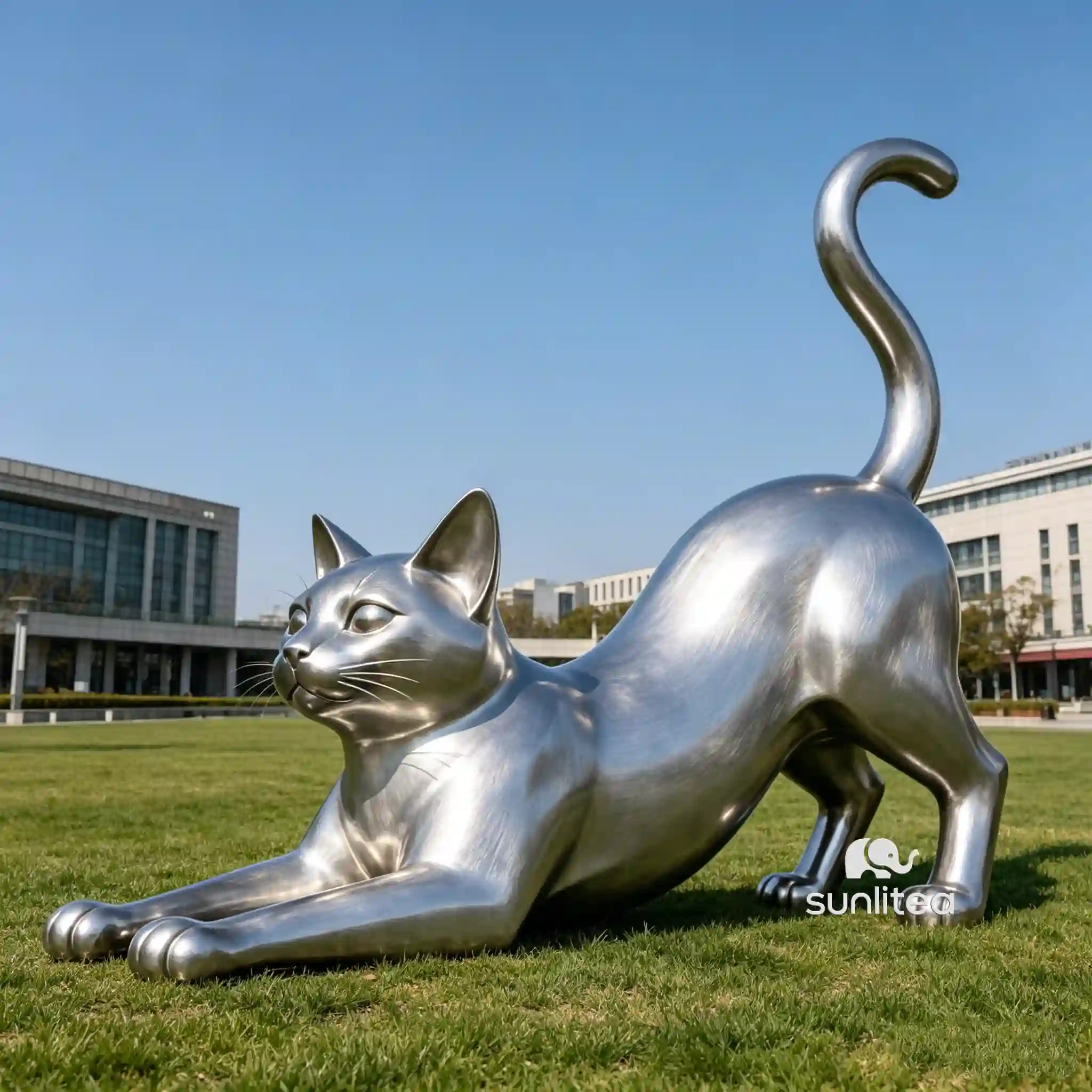 Large Outdoor Cat Statues