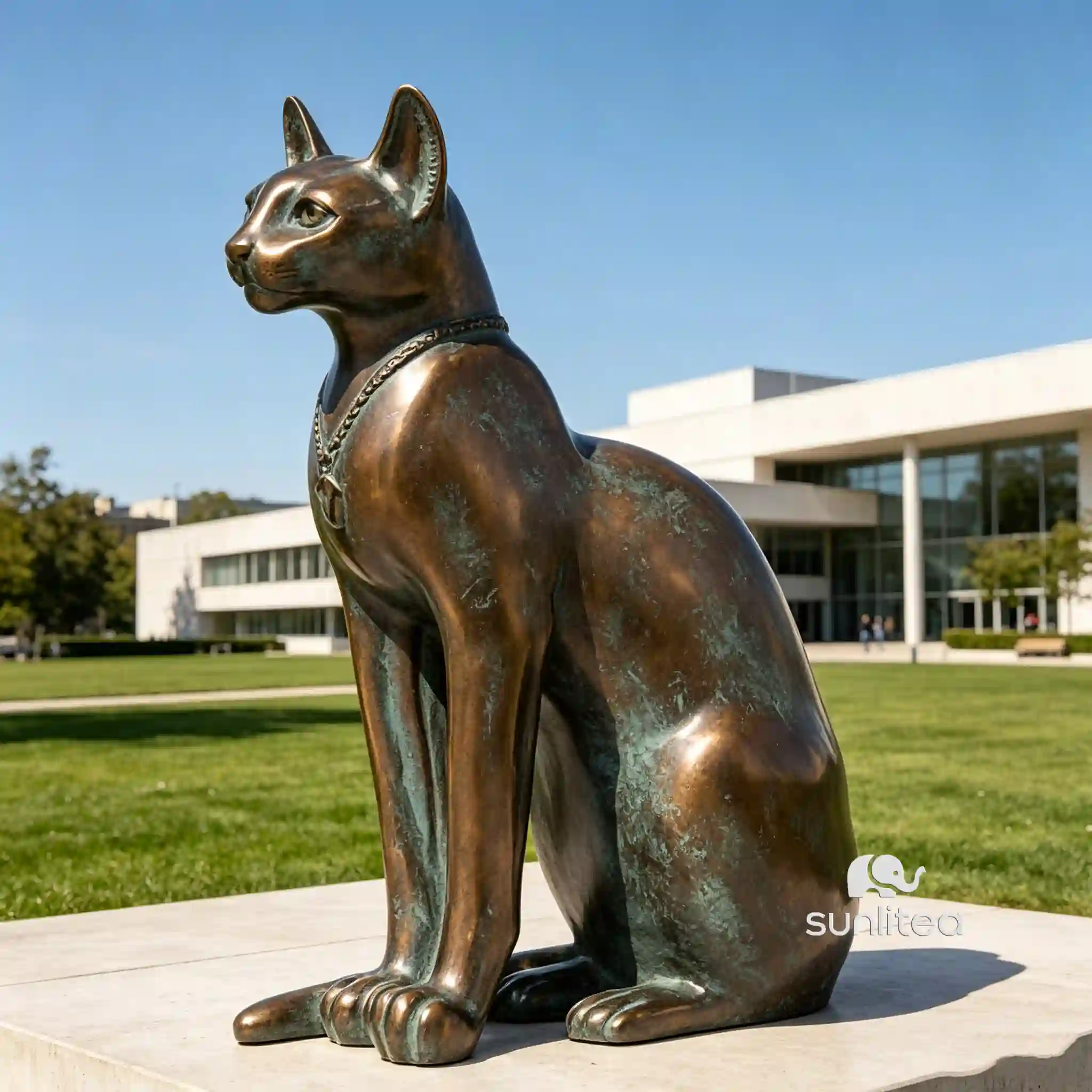 Laurel Burch Cat Statue
