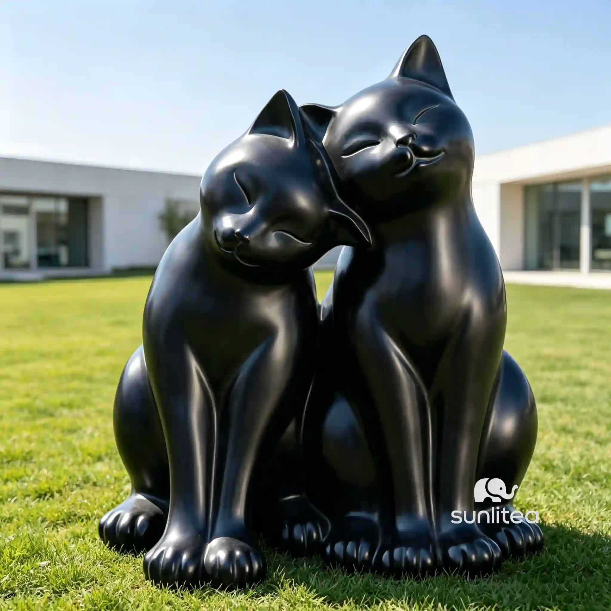 Life Size Cat Statues