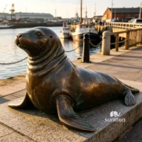 Looe Seal Statue