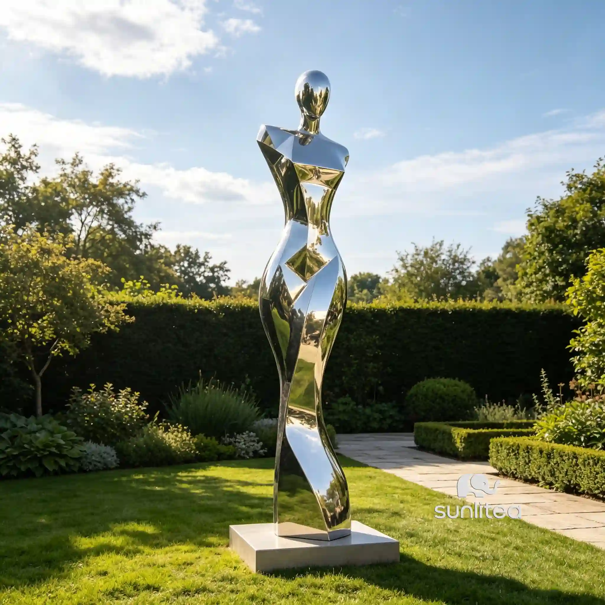 Modern Abstract Female Sculpture