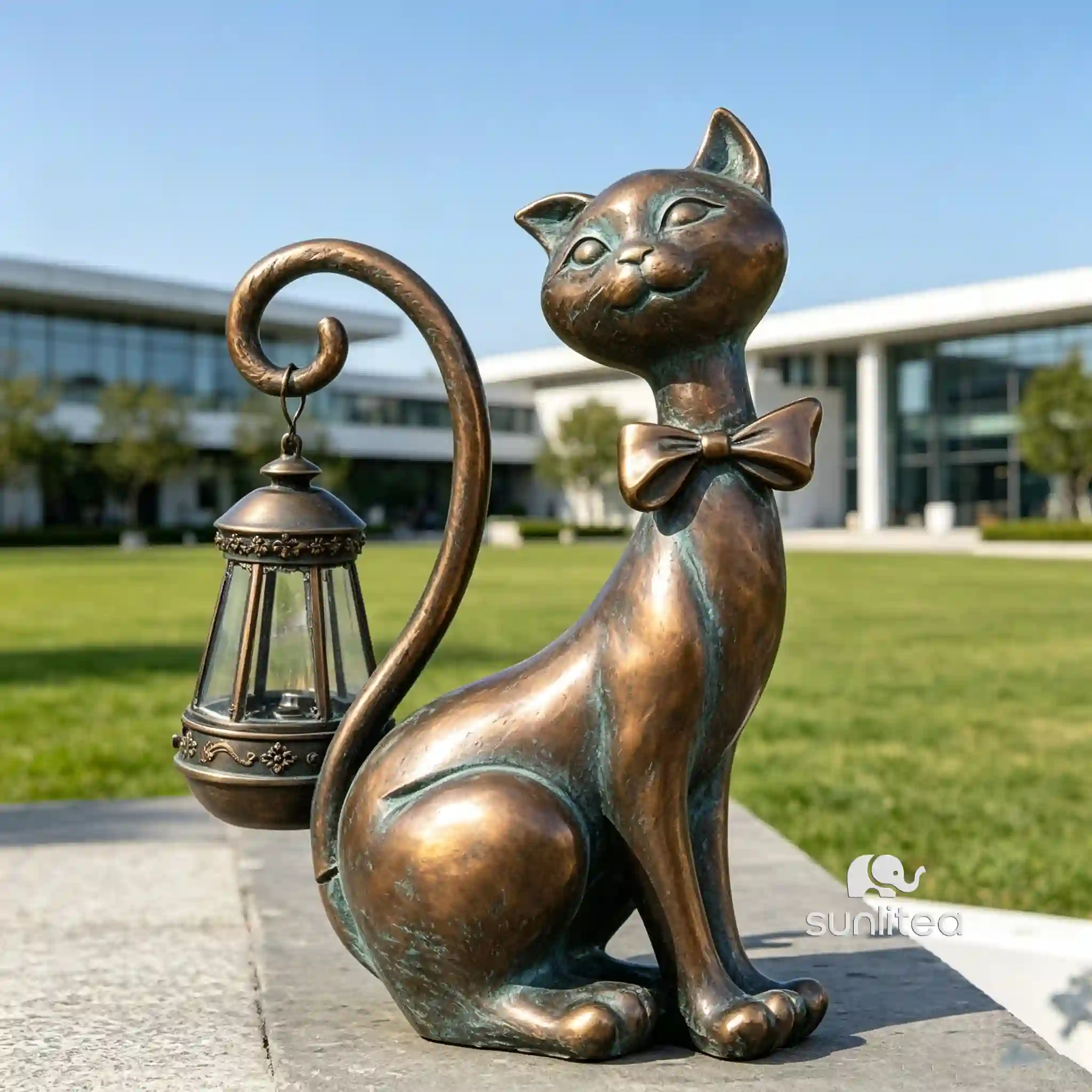 REYISO Cat Statue