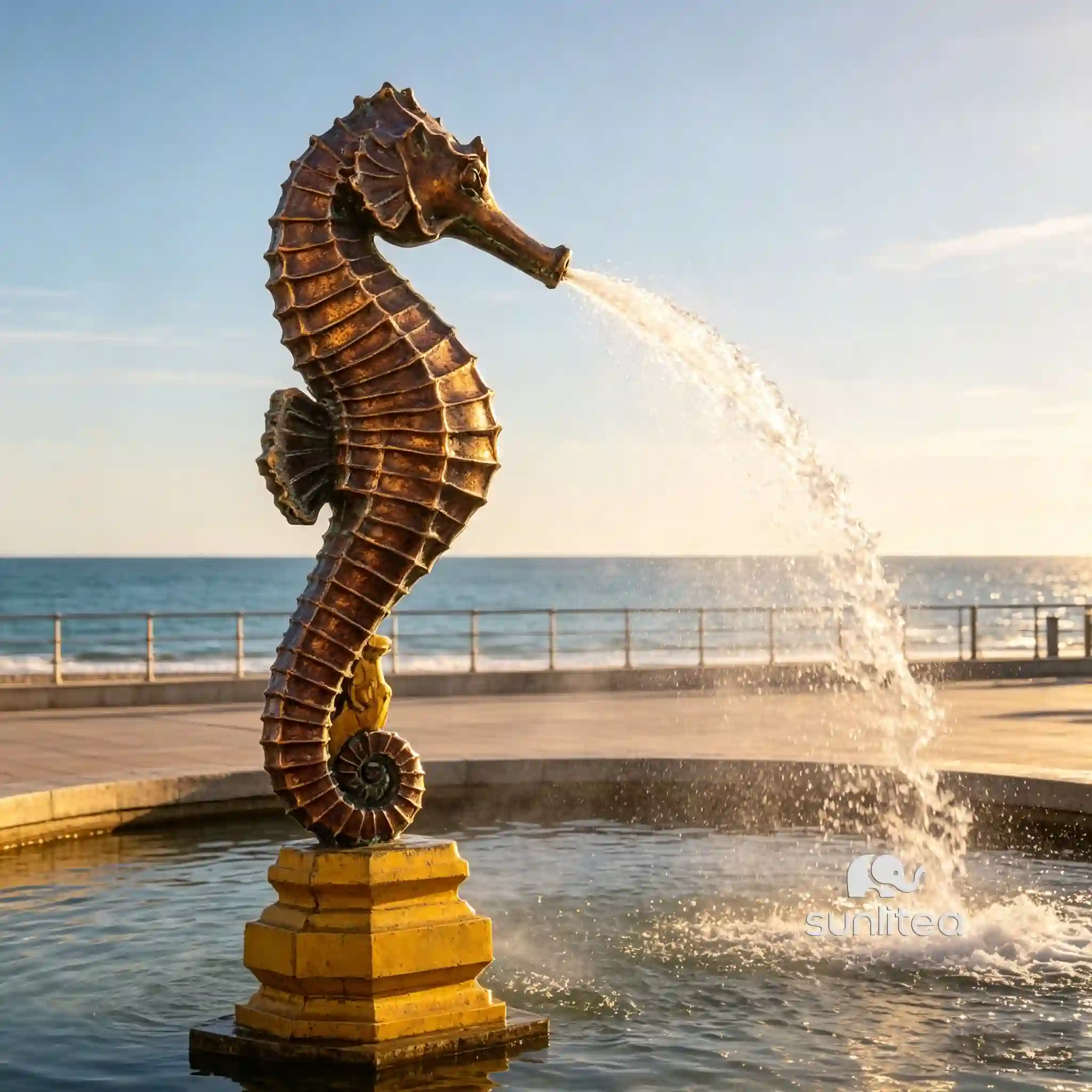 Seahorse Statue Kampot