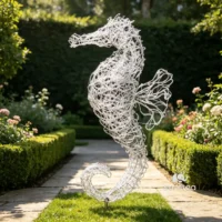 Seahorse Wire Sculpture