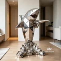 Shark Butler Statue