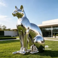 Sphynx Cat Statue