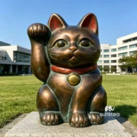 Waving Cat Statue