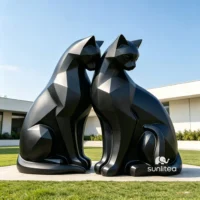Siamese Cat Statue