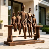 Abstract Family of 5 Sculpture