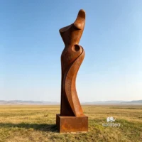 Abstract Female Body Sculpture