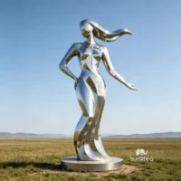 Abstract Female Body Sculpture