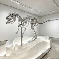 Dinosaur Skeleton Sculpture