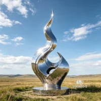 Eternal Flame Sculpture