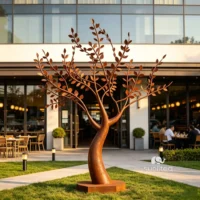 Garden Abstract Tree Sculpture