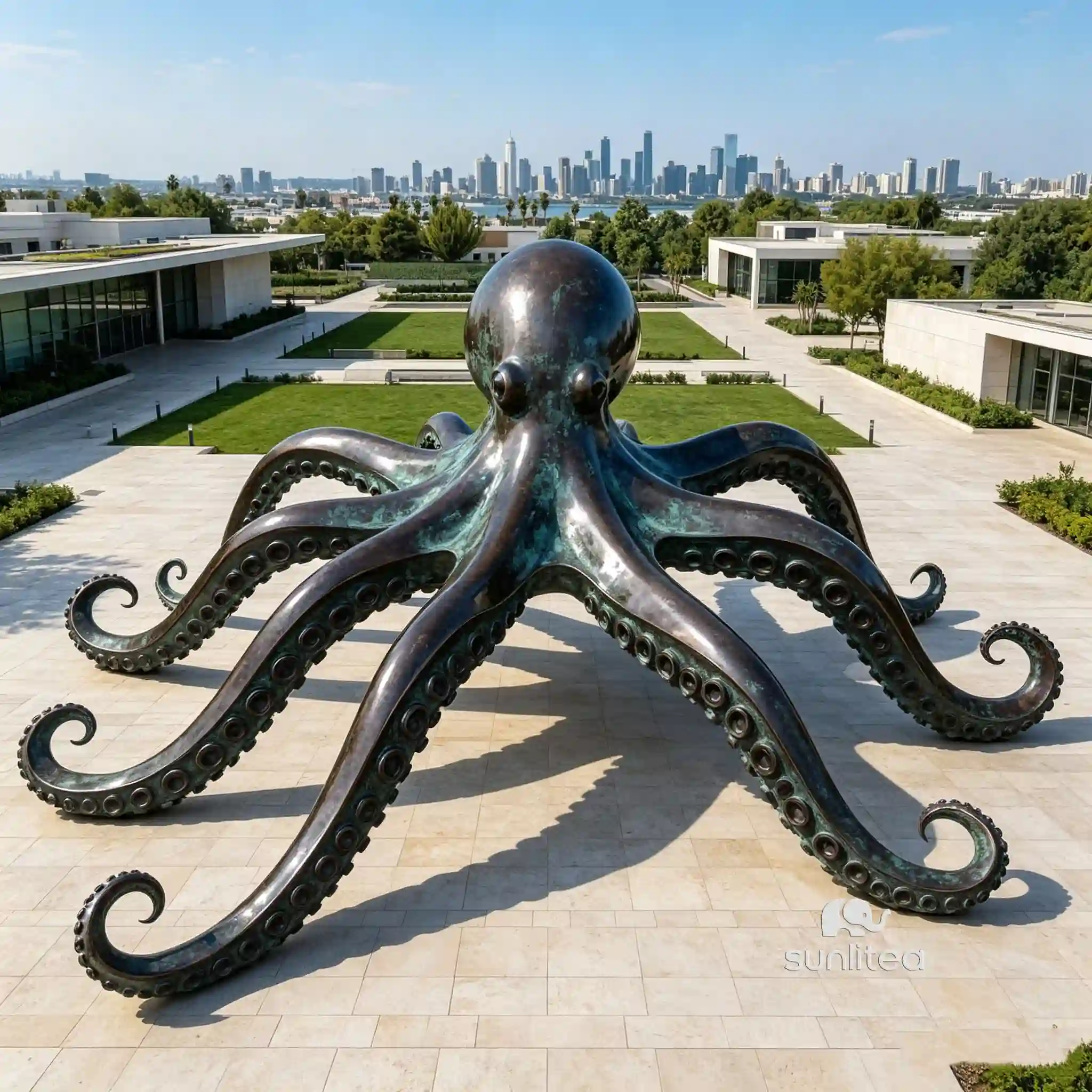 Giant Octopus Sculpture
