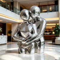 Home Decor Abstract Lovers Sculpture
