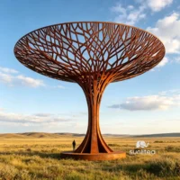 Large Abstract Tree Sculpture
