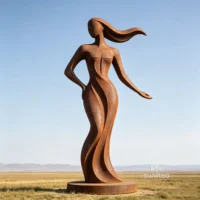 Modern Abstract Female Sculpture