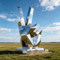 Modern Abstract Hand Sculpture