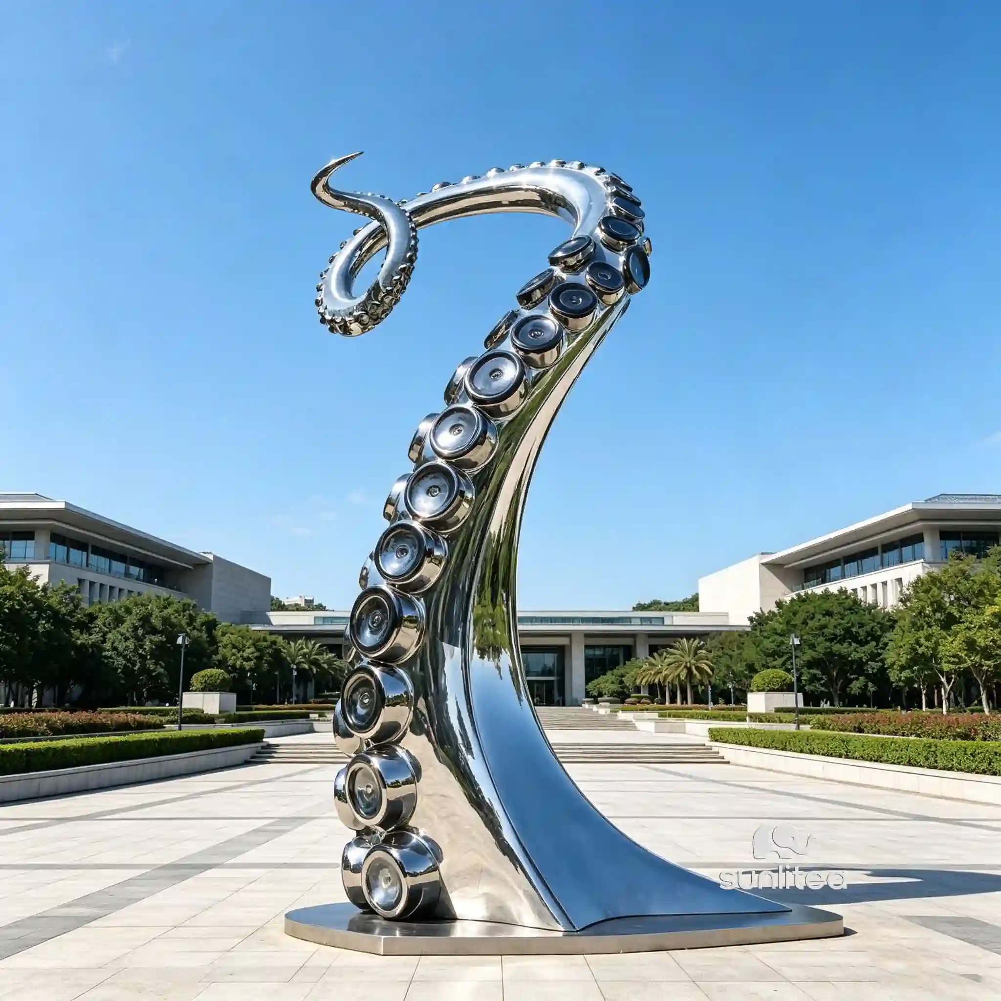 Octopus Tentacle Sculpture