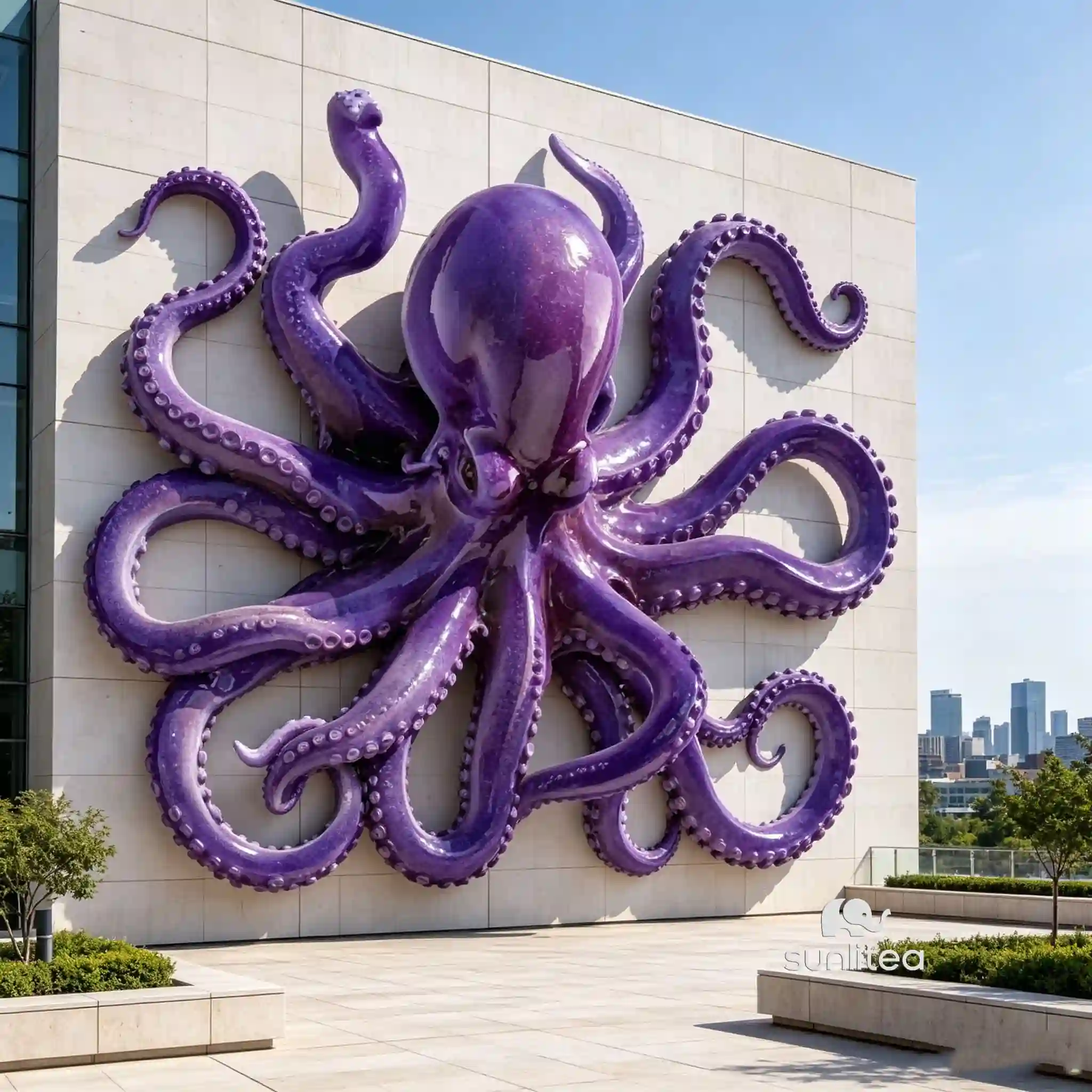 Tenacious Tentacles Octopus Wall Sculpture